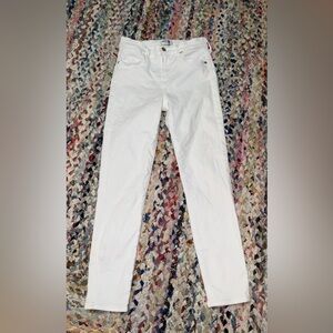 Agolde filter free white jeans size 26